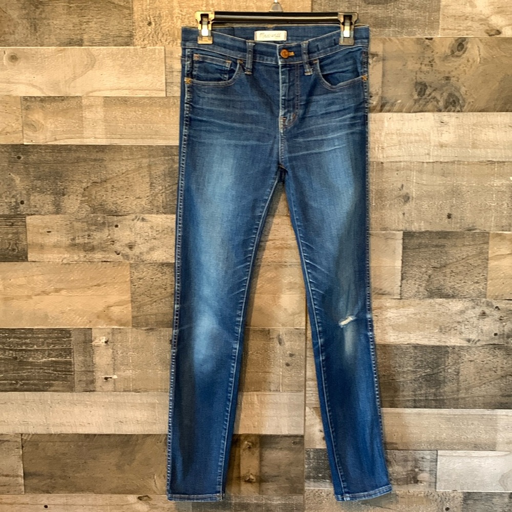 Madewell High Riser Skinny Jeans Size 26 - Picture 2 of 16